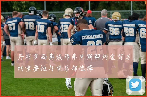 丹布罗西奥谈邓弗里斯解约金背后的重要性与俱乐部选择